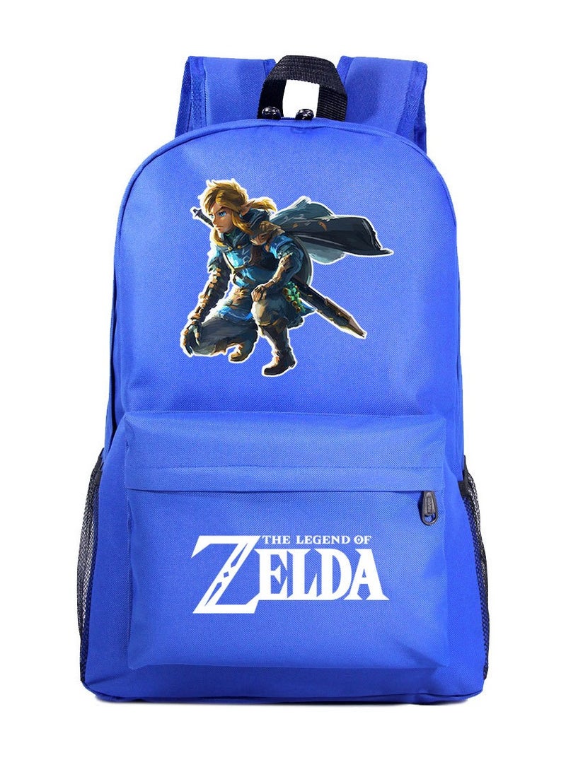 زيلدا حقيبة ظهر كاجوال للشباب مطبوعة