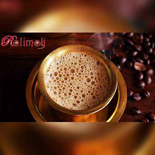 ROLIMOLI Brass Tumbler Set Premium Gold Colored Set of 4 for Pooja Rituals Home Temple Abhishekam and Religious Ceremonies (150ml Each) - Image 4