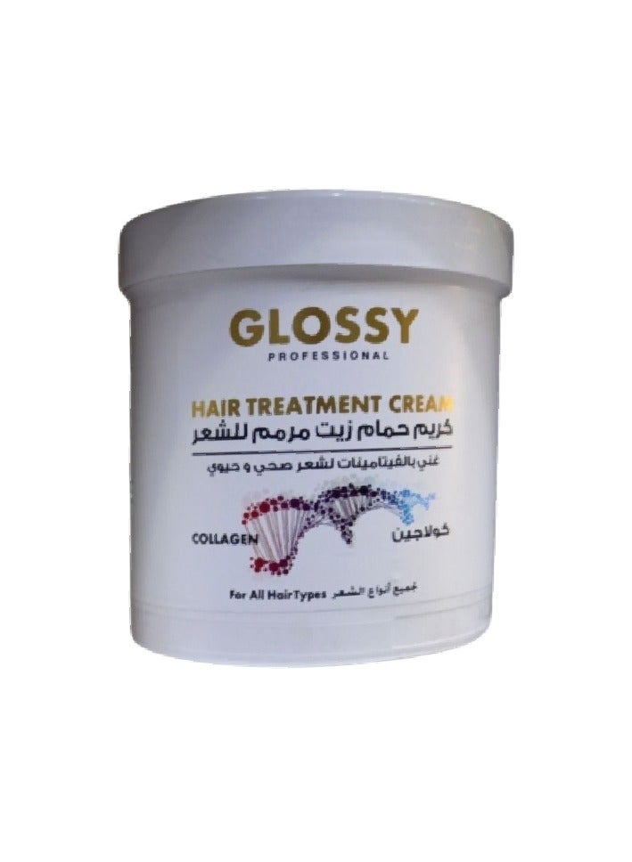 Glossy كريم علاج الشعر مع الكولاجين - Image 1