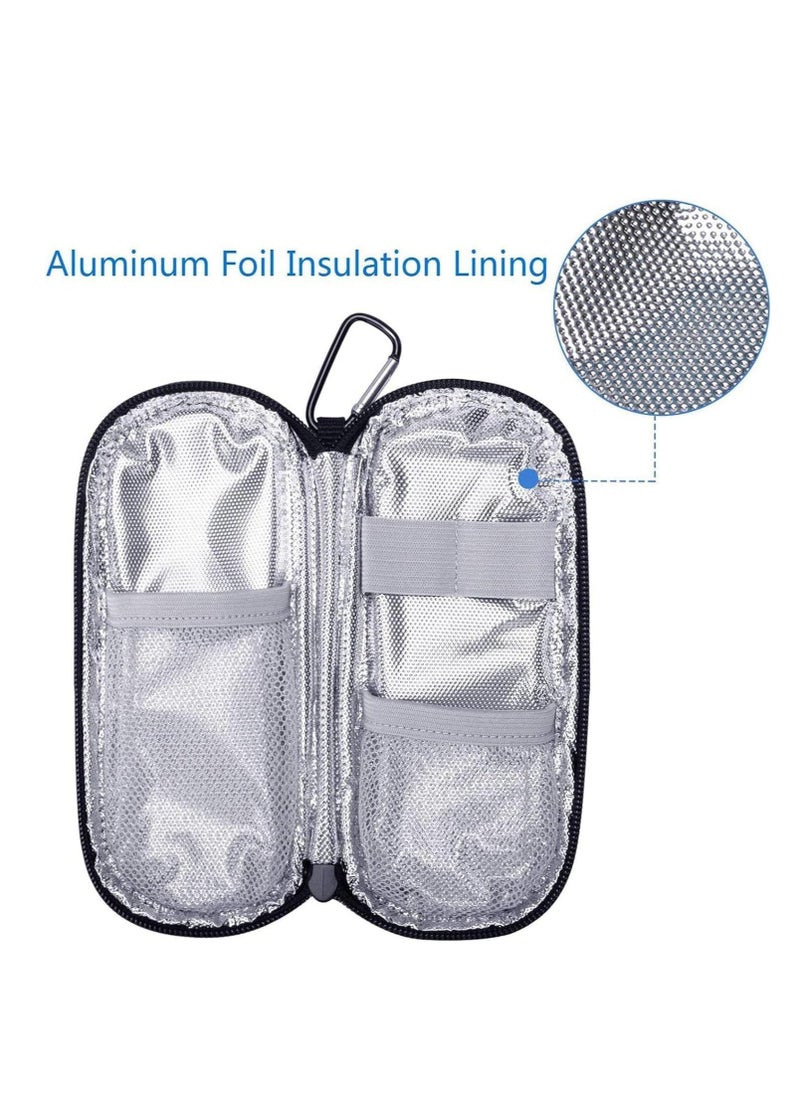 DMG TECH DMG Insulin Cooler Bag, Insulated Diabetes Medication Travel Case with 2 Reusable Ice Packs, Medication Storage Box for Storing Insulin Pens and Other Diabetes Supplies  - Image 3