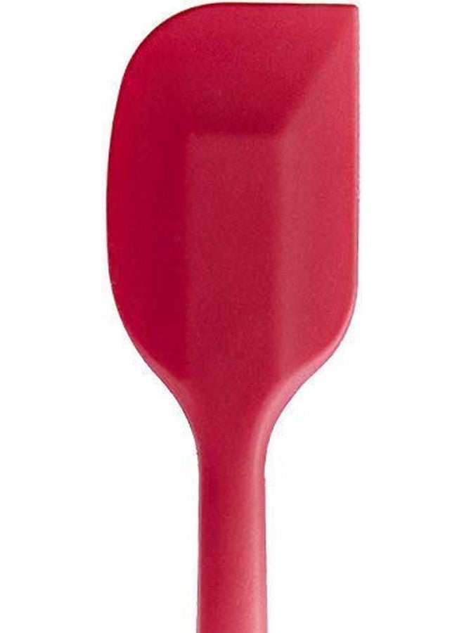 Femora Premium Virgin Silicone Big Spatula with Grip Handle, Red, Pack of 1