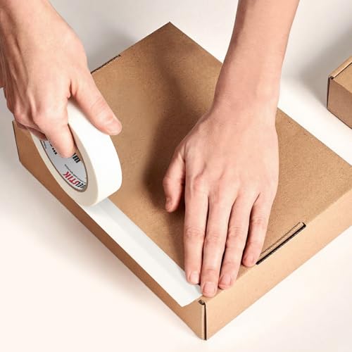 WELSTIK 1 Pack Gaffer Tape White,1" X 60 Yards-60 Yards Length-Suitable for DIY Projects, Heavy Duty Gaffer Floor Tape for Hockey Sticks,Wall Cracks, Bug Holes,Non-Reflective Easy to Rip - Image 4