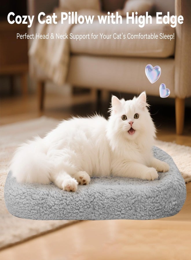 Billionchains Cat Bed Washable Indoor Cat Cushion Bed, Soft and Cozy Plush Pet Bed-S - Image 3