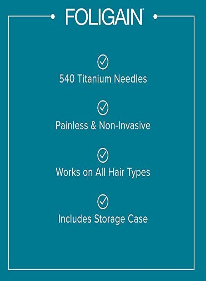 FOLIGAIN Hair & Scalp Derma Micro-Needling Roller, Hair Loss Treatment - Image 3