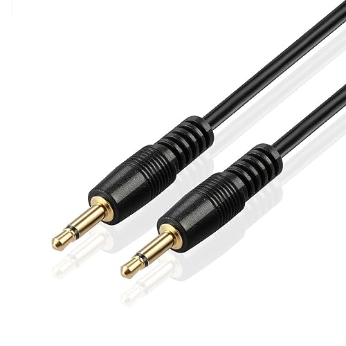 TNP Products TNP 3.5mm Mono Cable (10FT) - 12V Trigger Cable, IR Infrared Sensor Receiver Extension, 3.5mm 1/8" TS Monaural Mini Mono Audio Plug Jack Connector Male to Male - Image 1