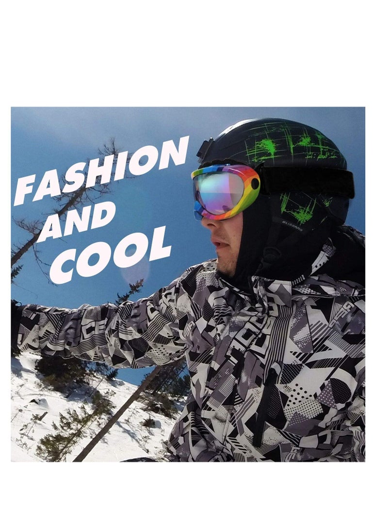 KASTWAVE Ski Goggles Snowboard for Kids Boys Girls Youth Men Women with UV 400 Protection Wind Resistance Anti-Glare Lenses New Edition Pack of 2 - Image 3