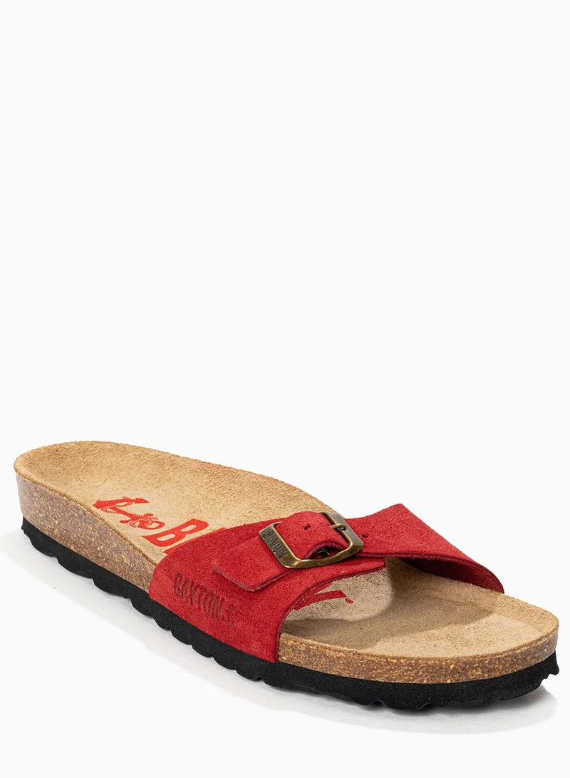 BAYTON Zephyr Leather Flat Sandals