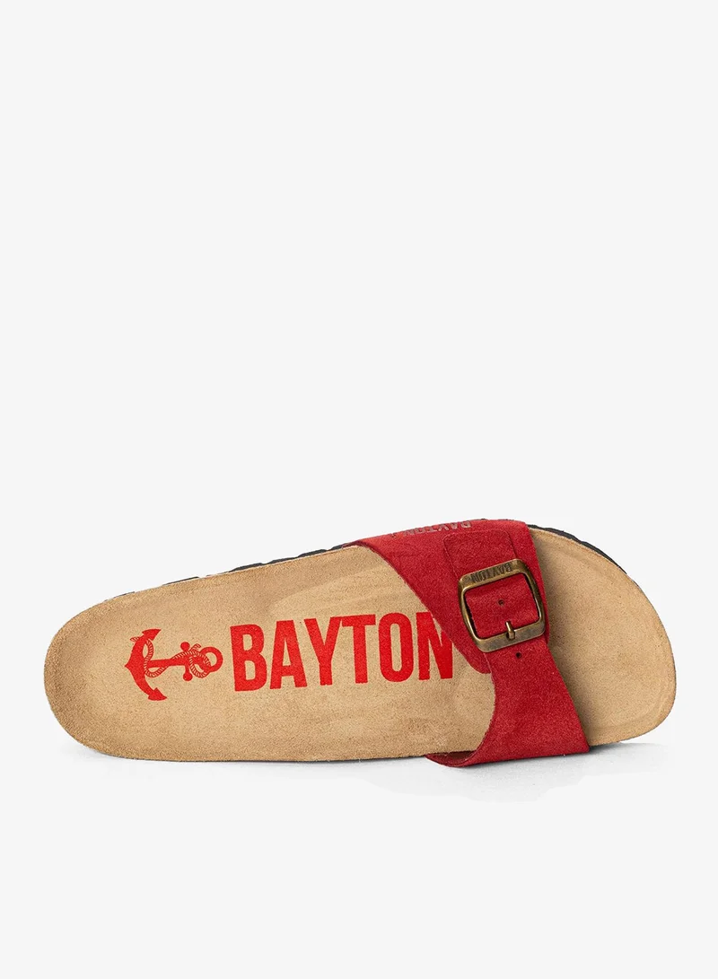BAYTON Zephyr Leather Flat Sandals