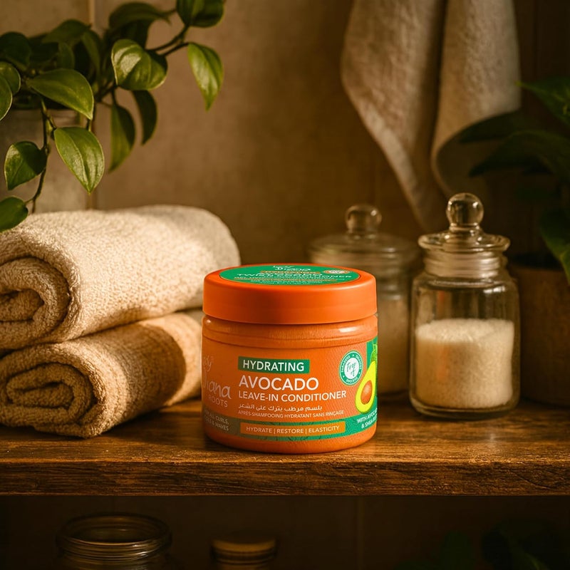 Lady Diana Roots Hydrating Avocado Leave-In Conditioner - Nourishing Hair Care for Curly, Coily & Wavy Hair - Image 5