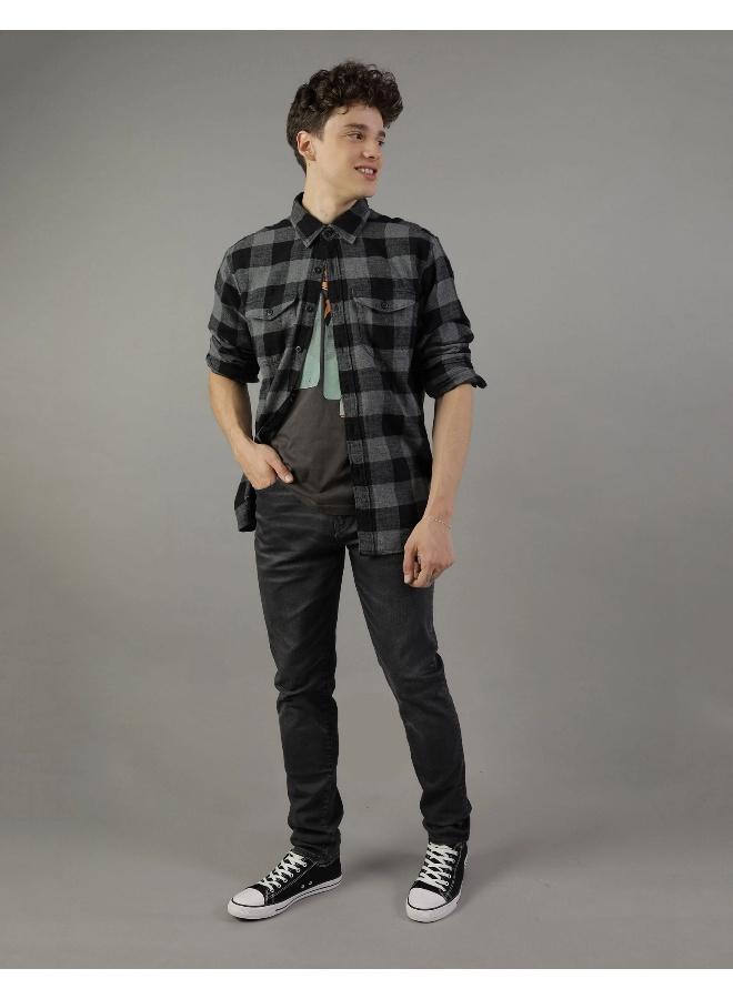 American Eagle Checked Regular Fit Shirt - Image 1
