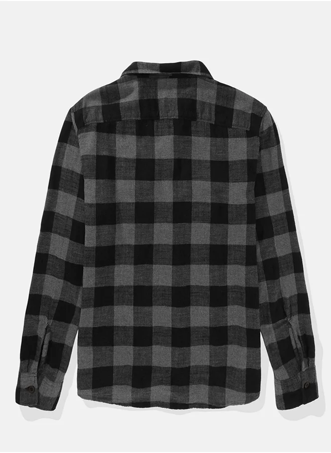American Eagle Checked Regular Fit Shirt