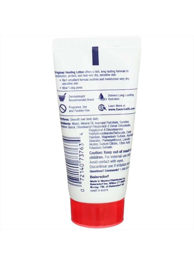 Eucerin Original Moisturizing Lotion 1 oz ( Pack of 3) - Image 4
