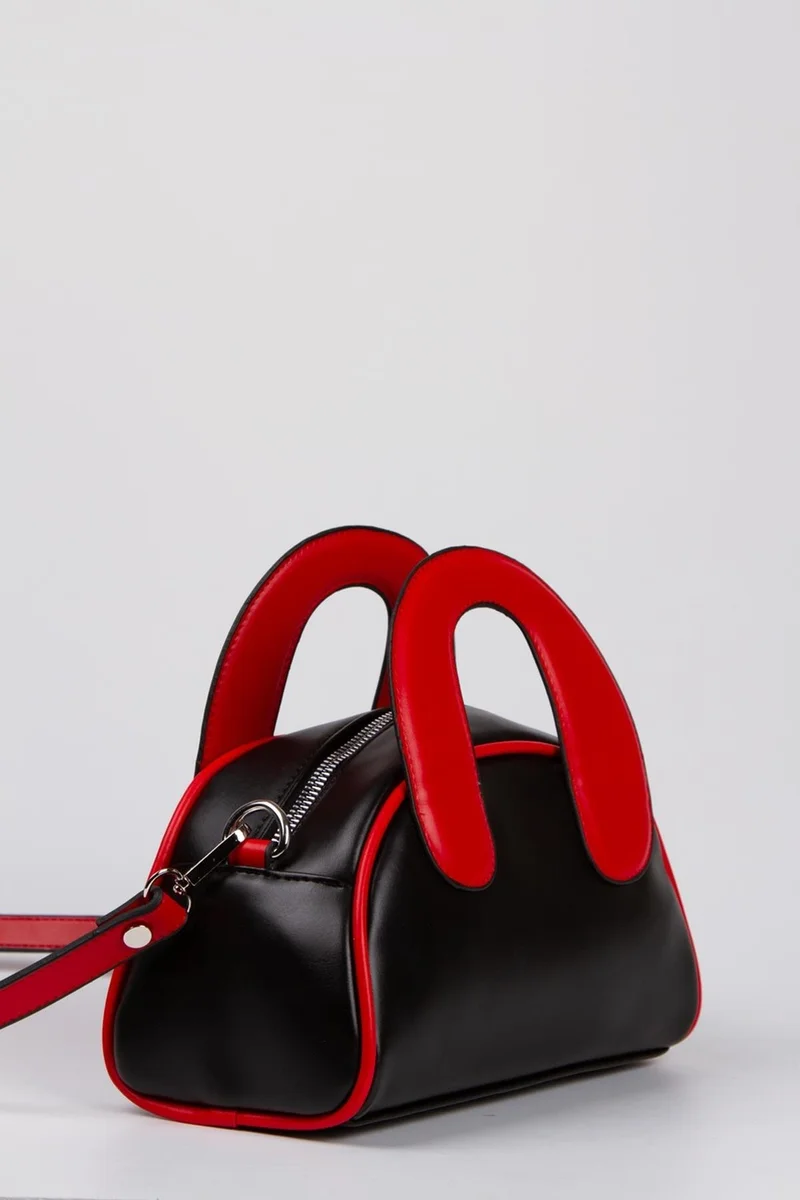 باهلس Women's Red Special Design Bloom Strap Shoulder Bag