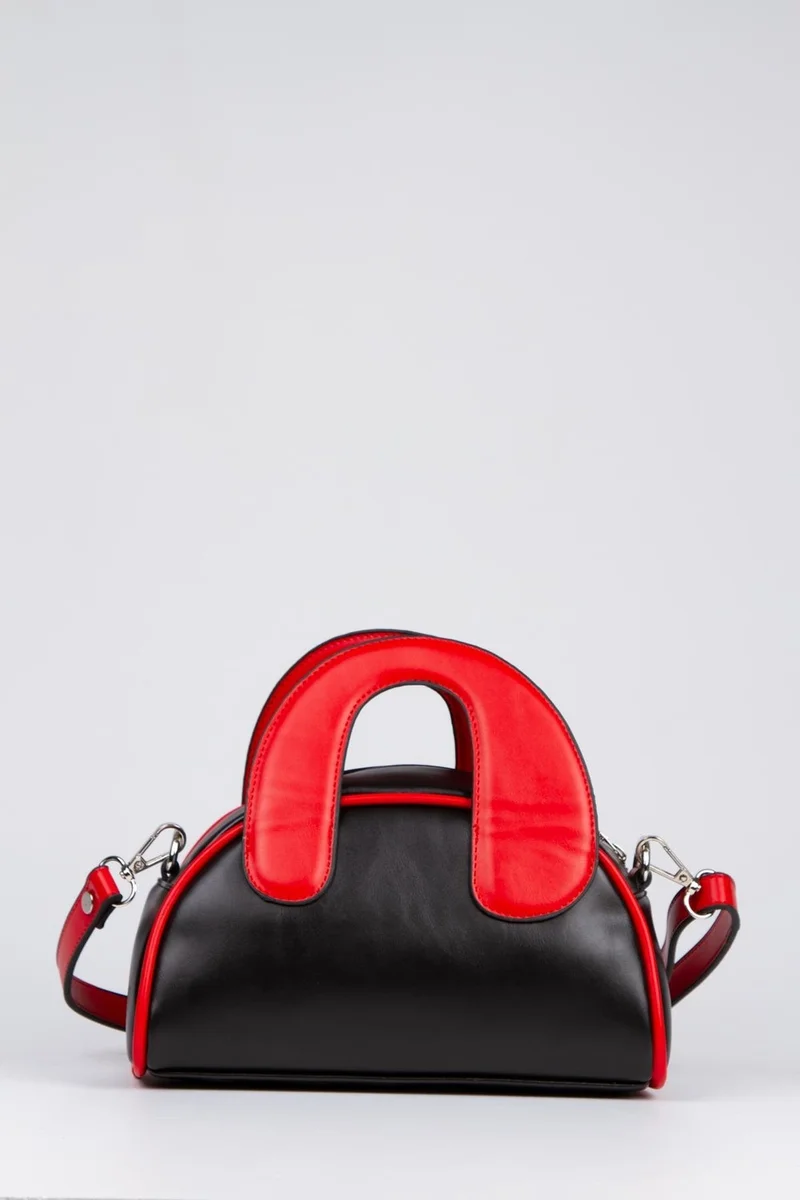 باهلس Women's Red Special Design Bloom Strap Shoulder Bag