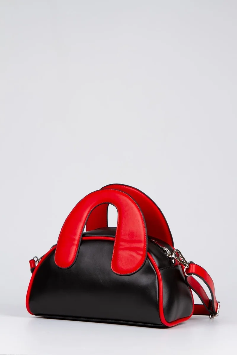 باهلس Women's Red Special Design Bloom Strap Shoulder Bag
