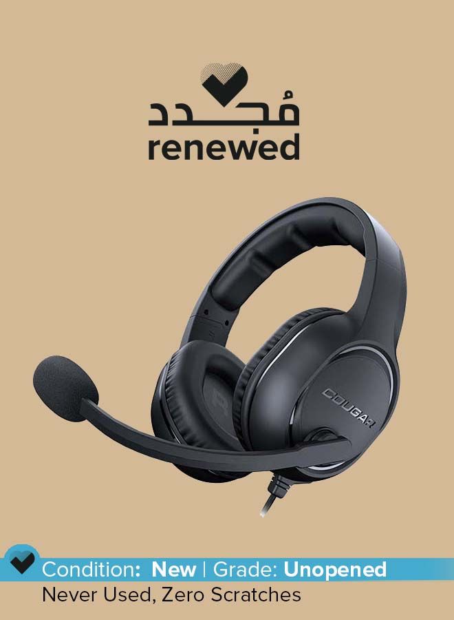 Cougar Renewed - HX330 Over-Ear Headset For PS4 /PS5 /XOne /XSeries /Nswitch /PC Wired - Image 1