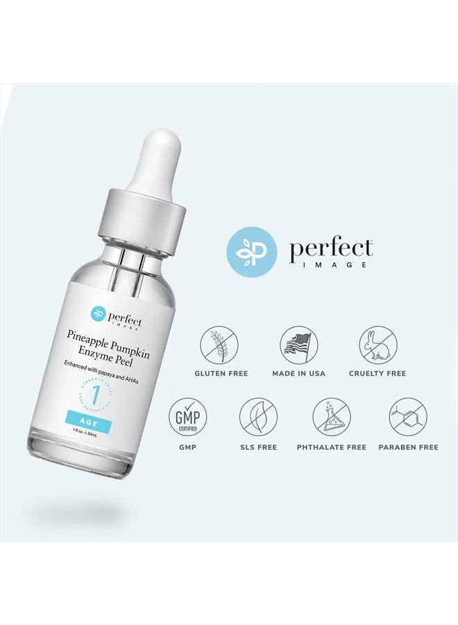 PERFECT IMAGE Pineapple Pumpkin Enzyme Skin Peel 1 oz - Enhanced with Papaya Extract & Alpha Hydroxy Acids (Professional Chemical Peel) - Image 5