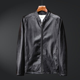 Autumn Winter Mens Fashion PU Leather Jacket Black - pzsku/ZBA33DD71B3C16E6CB6BFZ/45/1746227238/76bfc4b7-bed7-42cf-b100-af20f6914638