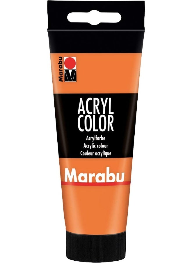 Marabu 100ML Acryl Color 013 Orange - Image 1