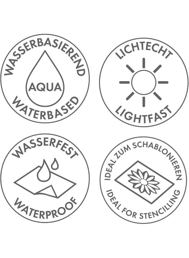 Marabu 100ML Acryl Color 013 Orange - Image 3