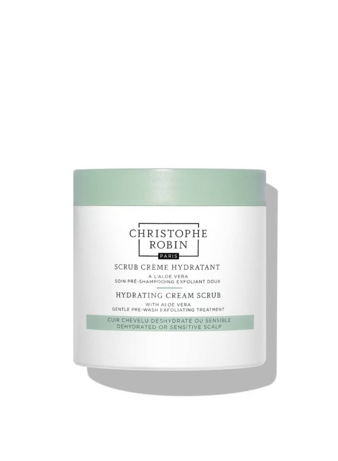CHRISTOPHE ROBIN Hydrating Cream Scrub 250ml - Image 1