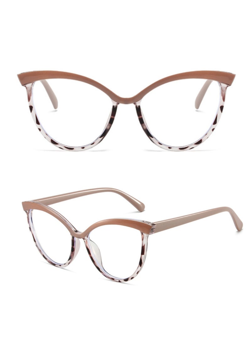 Urban Utility Blue Light Blocking Optical Eyeglasses - Stylish Oversized Frames, Clear Lens, Polarized. Top-rated Bluelight Protection for Reading, Work, & Screen Time. Vintage-Inspired, Lightweight Design. - Image 1