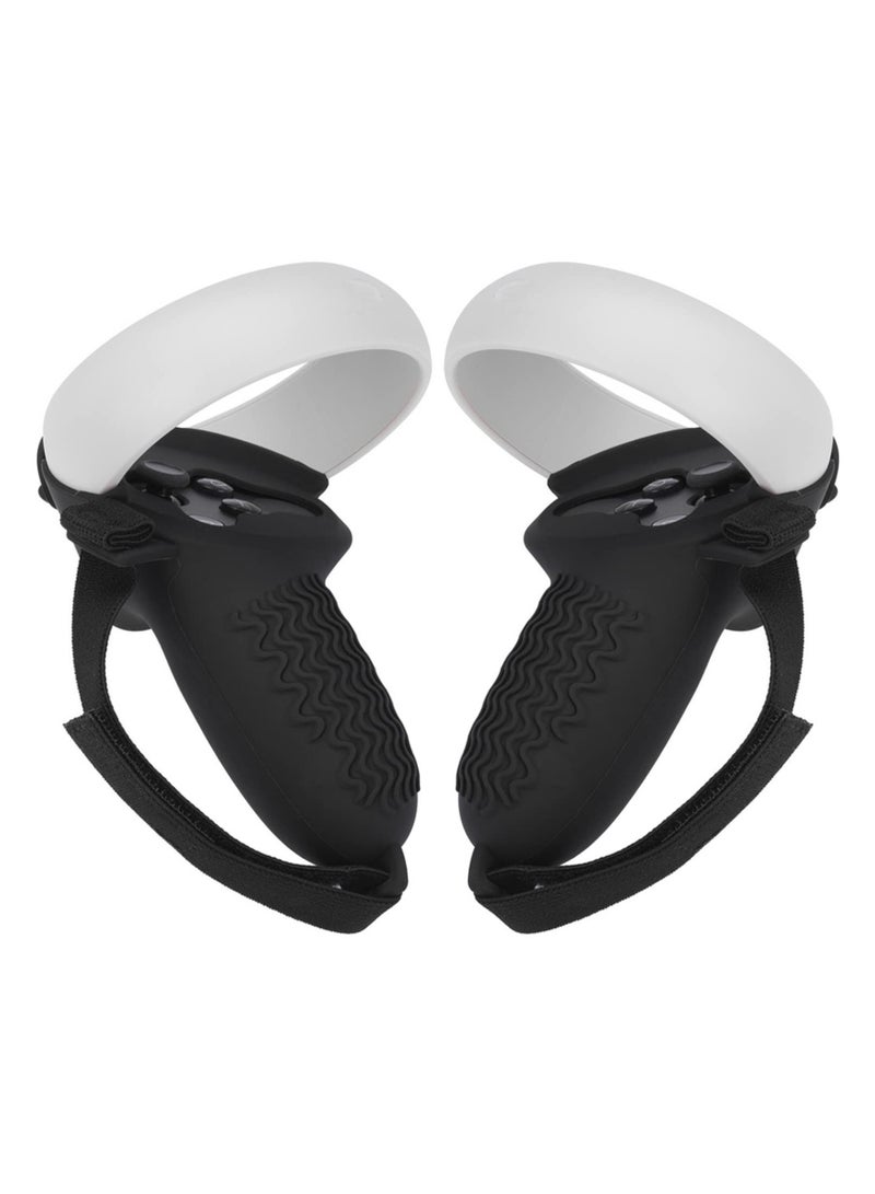 6 in 1 Protective Set for Oculus Quest 2 VR Headset Silicone Eye Mask Controller Cover Lens Cleaning Pen Face Cover Disposable Eye Pad Starter Accessories Kit  - Image 3