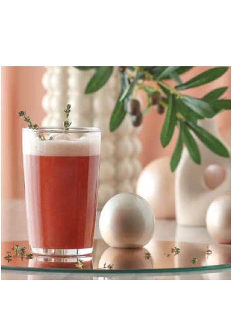 LAV طقم أكواب مشروبات طويلة لوكا 3 قطع سعة 510 مل - شفاف - Image 2