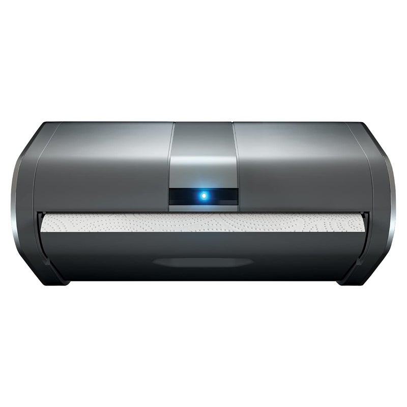 Innovia Innovia Automatic Paper Towel Dispenser Touchless Technology Works with Most Paper Towel Brands and Sizes Dispenses The Number of Sheets You Need Grey Under Cabinet Mounted 