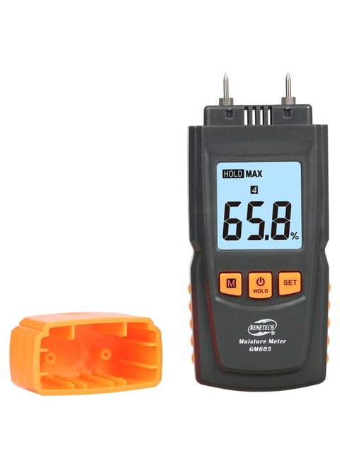 BENETECH GM605 Digital Wood Moisture Meter Humidity Tester Timber Damp Detector