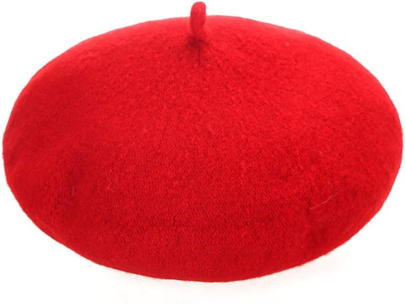 Anteer 6 Pieces Wool Beret Hat French Style Beanie Hats Fashion Ladies Beret Caps for Women Girls Lady - Image 3
