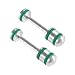 HUTUDAN 2Pack Oil Diverter Barbell 6061T6 Aluminum Alloy for GM Gen III IV LS Engines Fits LS1 LS2 LS3 LS6 LQ4 LQ9 L92 L99 48L 53L 57L 60L 62L Billet Rear Galley Plug Performance Upgrade - Image 2