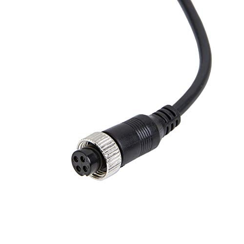 XENOCAM 16FT 5M Car Video Extension Cable 4-Pin Aviation Waterproof Shockproof for CCTV Rearview Camera Truck Trailer Camper Bus Motorhome Vehicle Backup Monitor System - Image 3