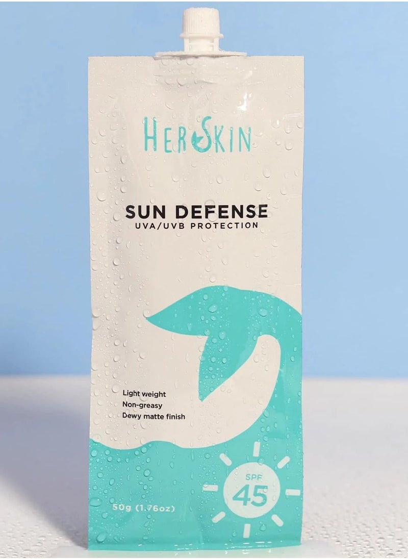 Her Skin Sun Defense spf 45  - Image 1