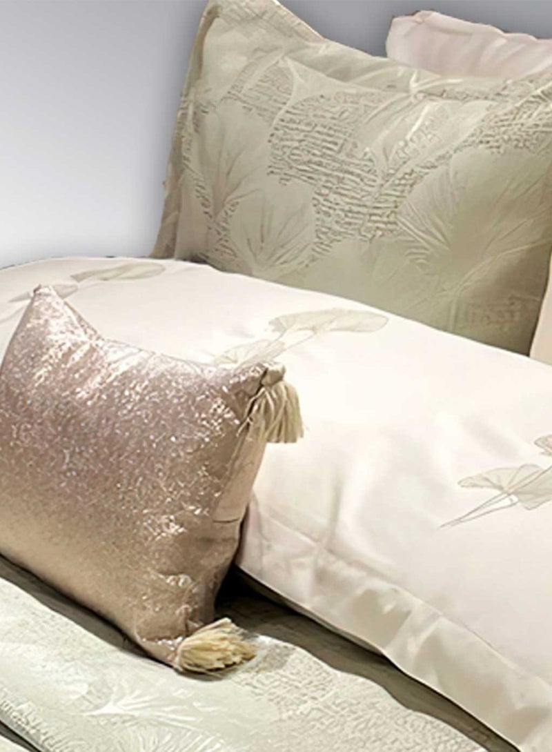 فاميلي بيد كوفرتة جاكار 6 قطع مقاس 240×240 سم موديل 410 من فاميلي بد - Image 3