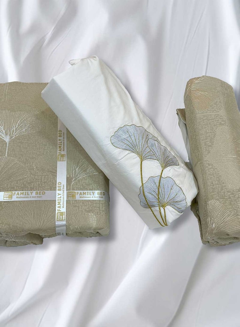 فاميلي بيد كوفرتة جاكار 6 قطع مقاس 240×240 سم موديل 410 من فاميلي بد - Image 5