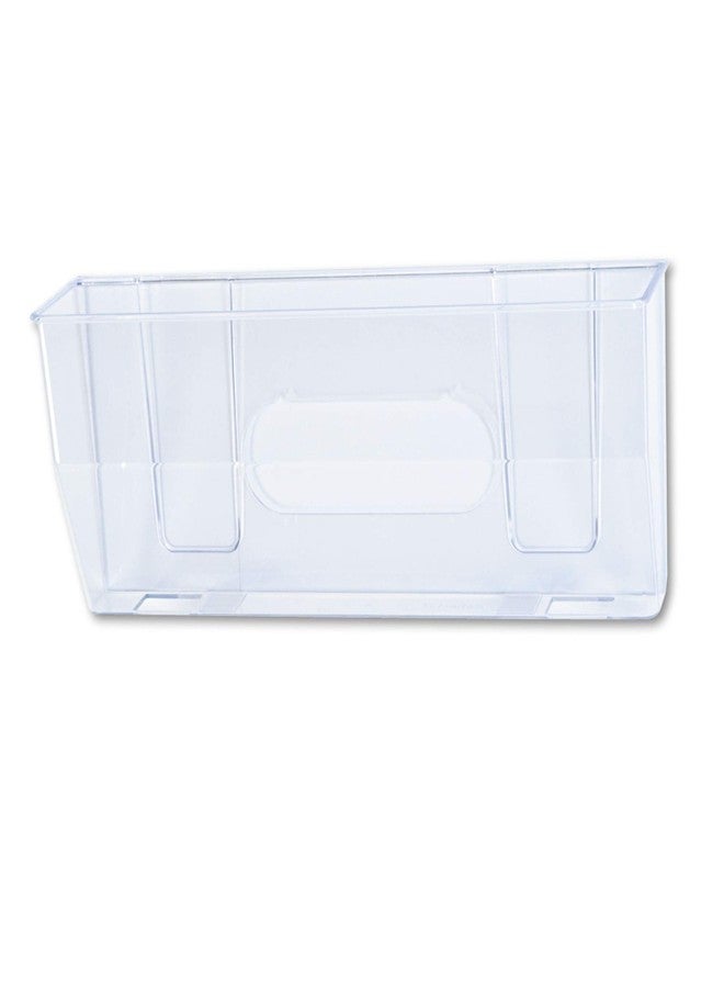 deflecto 50101 Oversized Magnetic Wall File Pocket, Legal/Letter, Clear - Image 1