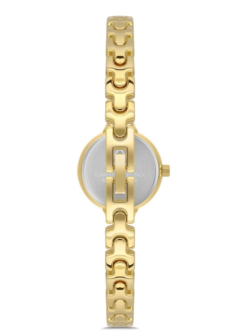 OMAX - Omax Women's Luxury Wrist Watch, Watches for Women, Stainless Watches, Steel Gold Band, Round Dial, Waterproof Watch, 1 Year Warranty - Image 1