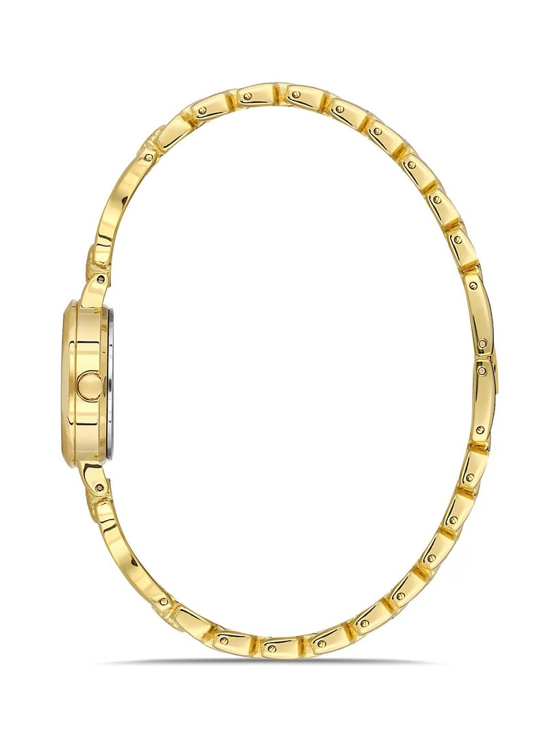 OMAX - Omax Women's Luxury Wrist Watch, Watches for Women, Stainless Watches, Steel Gold Band, Round Dial, Waterproof Watch, 1 Year Warranty - Image 1