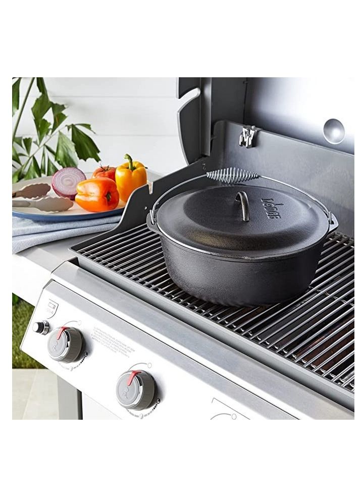 فرن هولندي من الحديد الزهر محنك 8.52 لتر - Image 4