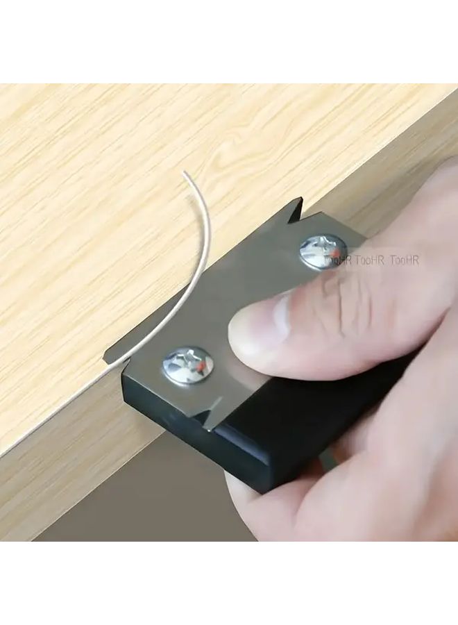 Manual Woodworking Edge Trimmer 1pc Handheld Deburring Tool Durable Metal No Power Required - Image 1