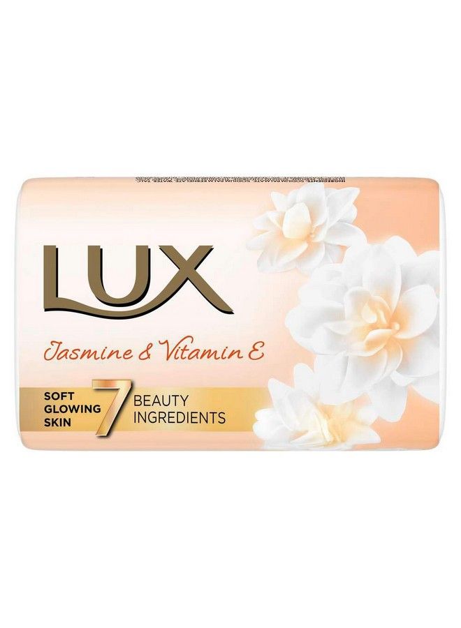 Lux صابون الجمال بفيتامين E والياسمين بتألق المخمل - عبوة ضخمة 3X150 جرام - Image 2