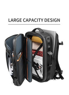 Skycare Skycare Business Travel Waterproof Backpack, Multi-functional Large Capacity Expandable Computer Bag for Handheld or Shoulder Carry  - Image 4