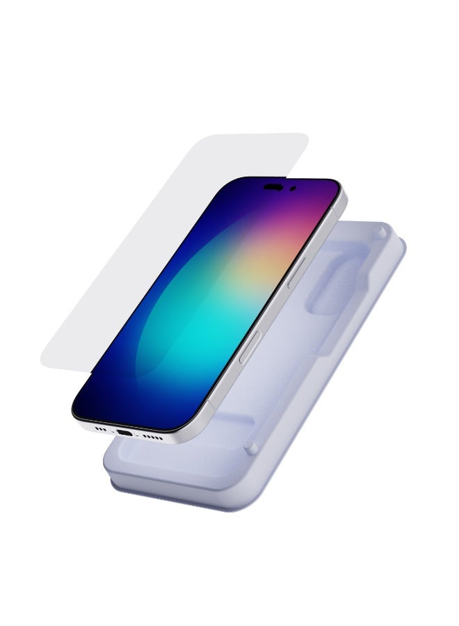 tech21 FlexGlass Ultra - Apple iPhone 16 Pro Screen Protector Clear - Image 3