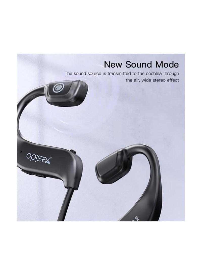 YESIDO YSP09 Bone Conduction Headphone Bluetooth Wireless Earbud Waterproof Sports Earphone HD Stereo Sound Sweatproof Headset. - Image 3