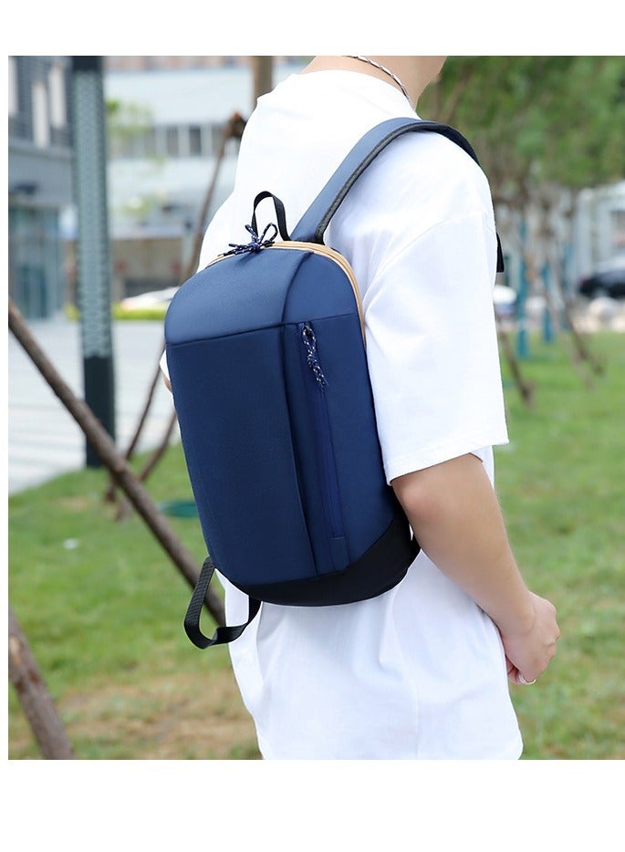 حقيبة ظهر للكمبيوتر المحمول متينة للاستخدام في الهواء الطلق، مواصفات حقيبة ظهر للكمبيوتر المحمول للسفر باللون الأزرق - Image 3