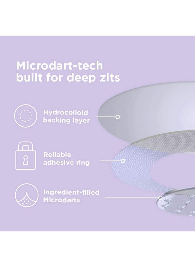 ZitSticka Hyperfade Acne Patches for Face - World's Most Potent Pimple Patch with Fast-Acting Microdarts - Starts Working within 2 Hours for Deep, Early-Stage Zits & Blemish - 4 Count - Image 5