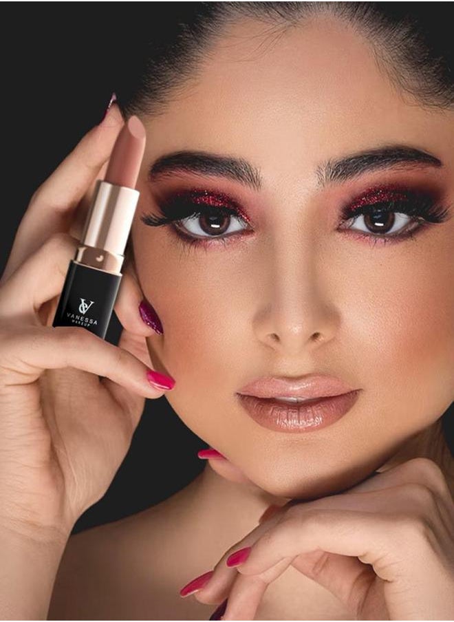 VANESSA MAKEUP أحمر الشفاه غير اللامع، 02  - Image 3