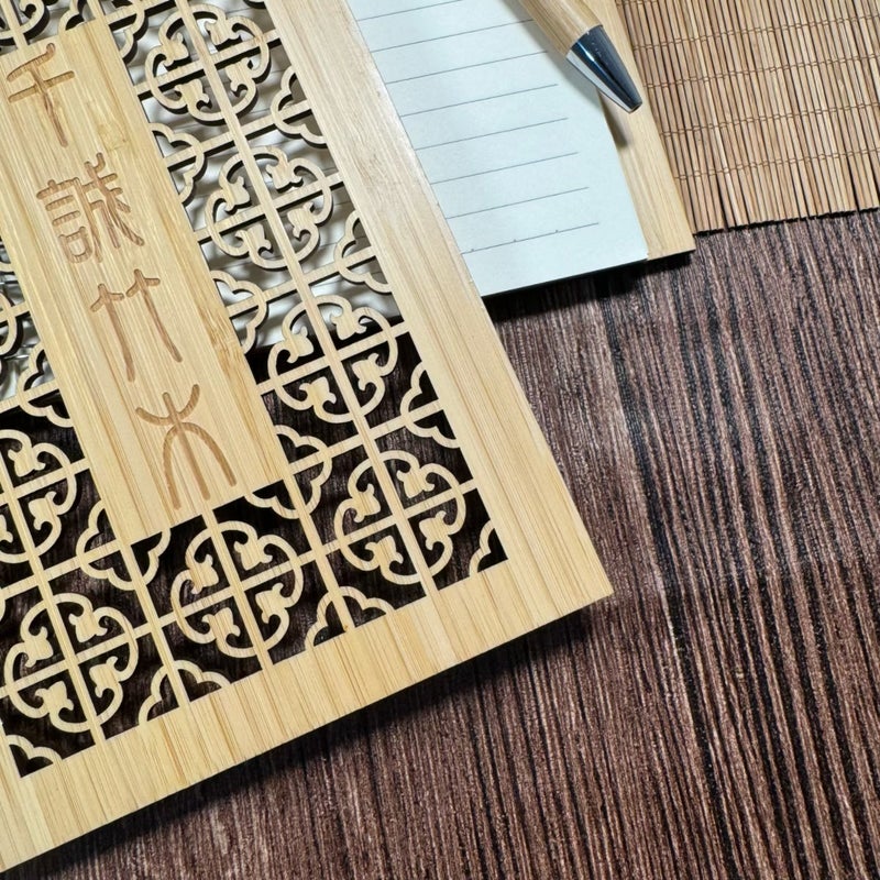 Nanzhu Factory Diy Bamboo Crafts Wen Chuang Hollow Carving Fine Products Advanced Artistic Design - Image 4