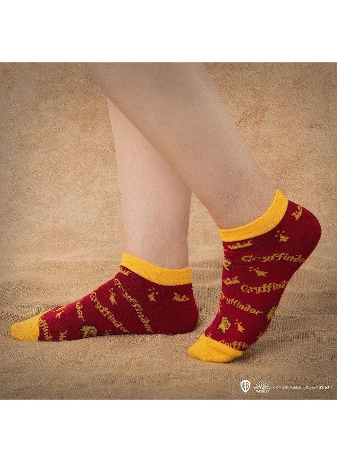 Cinereplicas Cinereplicas Harry Potter - Socquettes (Set of 3) - Licence Officielle (Gryffindor)  - Image 5
